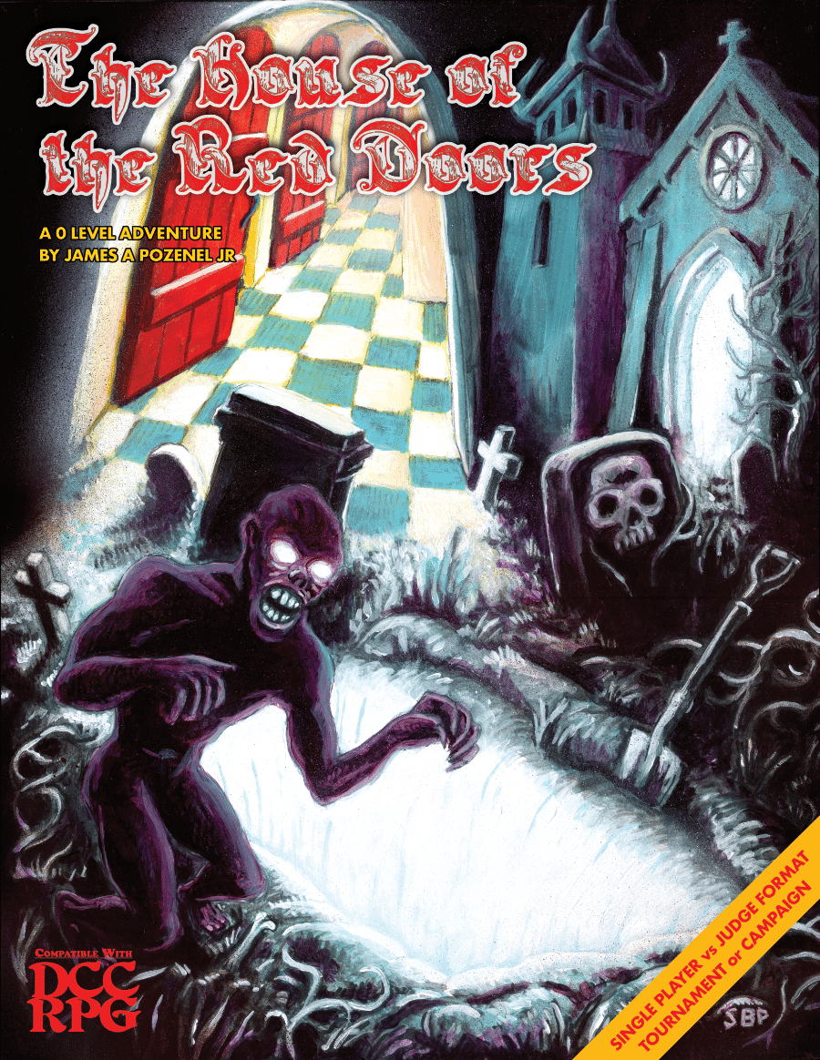 DCC RPG The House of the Red Door image 0